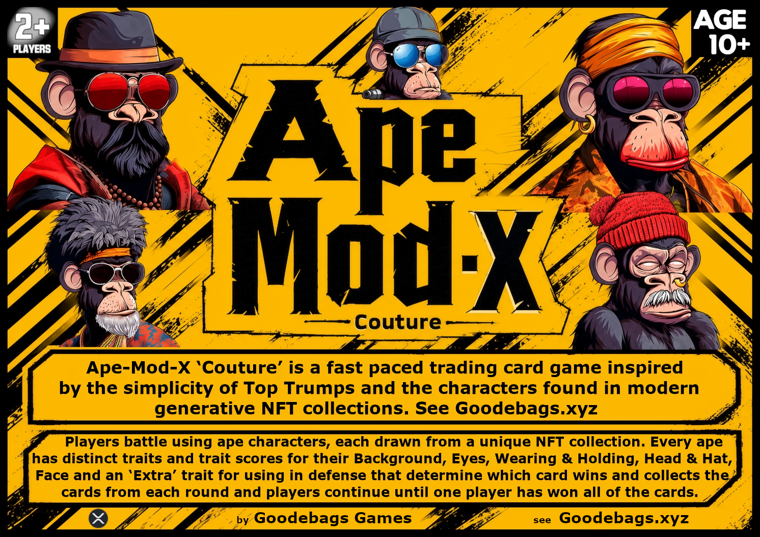 Ape-Mod-X 'Couture' Card game